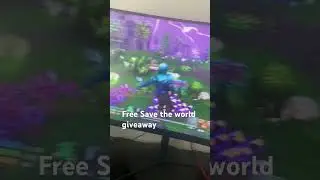 Free save the world giveaway#stw #giveaway #fortnite #carrystw #fortnitelive #gaming