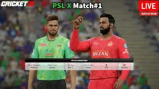 🔴 PSL X - LAHORE vs ISLAMABAD &ndash; Cricket 26 LIVE Gameplay