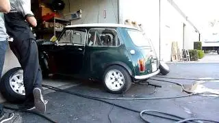 VTEC Mini Cooper Shoots a Flame on They Dyno!