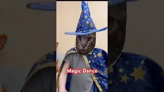 Magic Dance #кот #котыприколы #танец #танцы #catmask #маски #mask #magicdance #catdance #топ #fyp