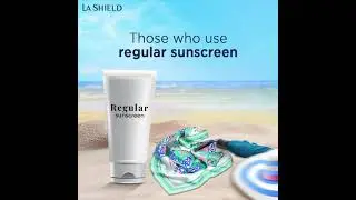 Enjoy the sun with La Shield Fisico | La Shield Fisico Mineral Sunscreen Gel