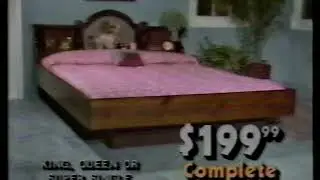 Big Sur Waterbeds Commercial 1987 Rockford Illinois
