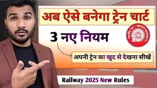 Train ka chart kitne ghante pahle banta hai | Train chart preparation time Indian in Railways