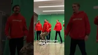 Travis Kelce shows off his DANCE MOVES in lip sync battle for charity! 🕺🥰 #shorts #traviskelce