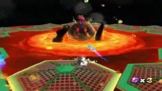 Super Mario Galaxy Boss 5 : King Kaliente 2/Poulpoboss 2 (no damage) HD