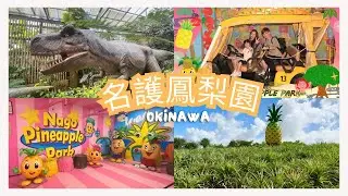 【沖繩親子遊#3】名護鳳梨園| 超推的沖繩親子行程 | 瀨底島玻璃船