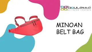 Сумка на пояс из натуральной кожи Minoan / BOULETTA