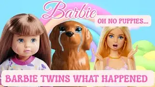 Barbie Twins & Chelsea IGNORE Puppies Barbie Emotional Kids Story with Moral Lesson 
