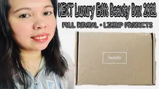 FULL REVEAL NEXT Luxury Edit Beauty Box 2021 LINEUP PRODUCTS | WORTH OVER &pound;200 | UNBOXINGWITHJAYCA