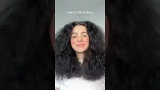 Brazilian Keratin straightening treatment - hair wash day and final result!