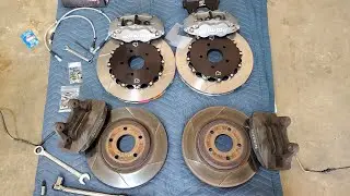 S14 Big Brake Kit -- Core 4 Motorsports -- Wilwood 6 Piston Front Brakes