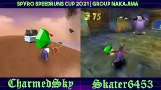 Spyro Speedruns Cup 2021 | Group Nakajima | CharmedSky vs. Skater6453