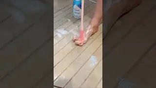 I Never Knew Washing Feet Could Be This Satisfying! 🫧✨ #Shorts