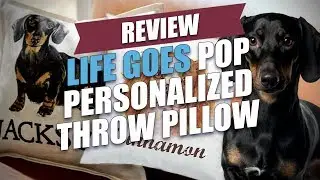 Life Goes Pop Personalized Throw Pillow Review