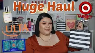 HUGE MAKEUP HUAL🛍TARGET, SEPHORA, ULTA, TRESLUCE, DOSSIER, GLOSSY BOX, KAJA | TIK TOK MADE ME BUY IT