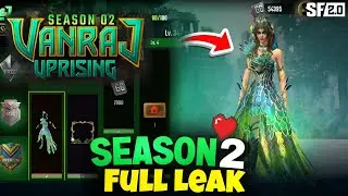 0 To 100 LEVEL REWARDS REVEL 😀 | Scarpass season 2 leak | Godson plays