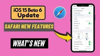 iOS 15 Beta 6 Update on iPhone XR !
