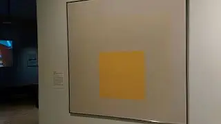 ''Homage to the Square: Soft Resonance,'' By Josef Albers, 1962, on Display at the Memorial Art Gall