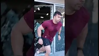 After working out with my personal trainer