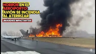 Avi&oacute;n se estrella en Carolina del Norte dejando varios heridos