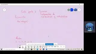 Guía de examen final: fundamentos de matemáticas y estadística parte II