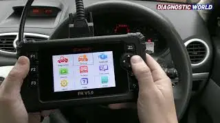 Service Menu for iCarsoft FR V3.0