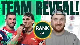 NRL Fantasy 2026: HOW HE RANKED 1ST 🏆 Team Reveal