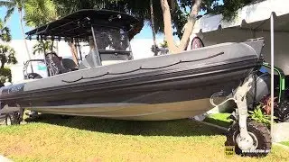 2020 Sealegs Hydrasol 9m Amphibious 9m RIB Boat - Walkaround Tour
