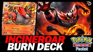 🔴 INCINEROAR EX DECK + MAGCARGO | POKEMON TCG POCKET [PT/BR]