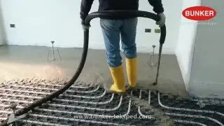 Self-levelling floor screed - Pump BUNKER S8 CM