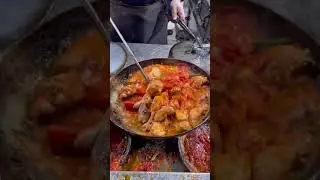 Рецепт карахи с курицей | Знаменитый рецепт карахи с курицей пешавари #streetfood #peshawarstreet...
