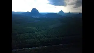 QLD, Wild Horse Mountain Lookout, 360 Degree View