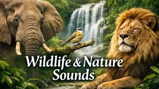 Wildlife & Forest Nature Sounds 🌿🦁 | Relaxing Animal Ambience for Stress Relief & Deep Calm