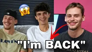 Caleb OFFICIALLY BACK in Amp World😱❤️ #brentrivera #ampworld 