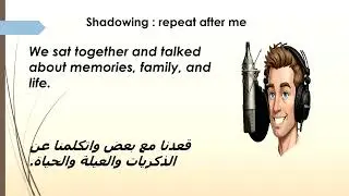 Speak English fluently with Shadowing episode/5 B1_B2