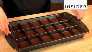 Precut Brownie Pan