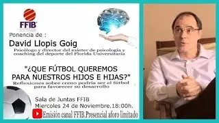 Ponencia de : David Llopis Goig
