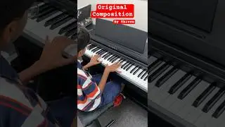 A Student Composition by Thiven 🎹🎶 #pianolessons #musicacademy #musiclessonsforallages #original