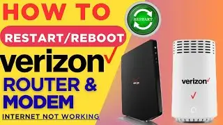 Перезагрузка роутера или модема Verizon для решения проблем с интернетом &mdash; 2 метода | Удаленная п...