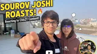 SOUROV JOSHI ROASTS! 🔥 - Iska Content Kya Hai?! 😂 (Best for CTR)