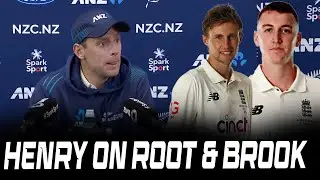 New Zealand's Matt Henry reflects on Harry Brook & Joe Root's partnership on Day 1