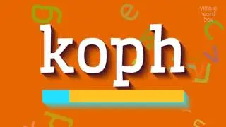 HOW TO PRONOUNCE KOPH? #koph