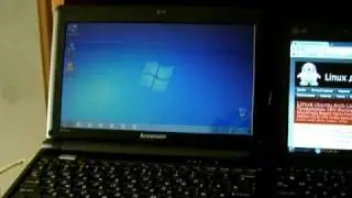 Gentoo Linux VS Windows  на нетбуке.