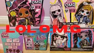 LOL O.M.G Remix 25 Surprises||LOL Surprise! Furniture Meubles 10+ Surprises|| Honeylicious|| Toys