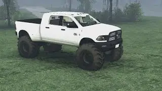 SpinTires Mod - HighVolts Gaming Custom Ram 3500 Prototype