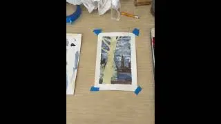 La Paz Studio Tour! #exclusive #sneak #peek #art #painting #mexico #travel #watercolorpainting