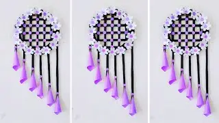 Amazing and easy paper wall hangings | Wallmate | A4 Sheets | Diy wall decor ideas | Besty Crafts 