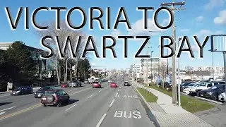 Victoria BC - Bus hyperlapse to Swartz Bay.