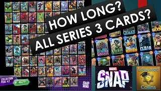 How Long Does it Take to Get ALL Series 3 Cards?? (Marvel Snap)