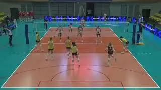 Simona Jelínková #3 yellow Roeselare  - Liberec 3 0 CEV cup 2025/26